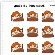 Carica l'immagine nel visualizzatore di Gallery, BECKY GOOD NIGHT, planner stickers — AB1046
