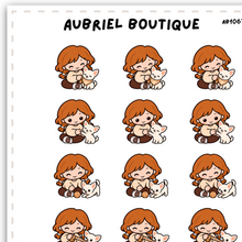 Load image into Gallery viewer, BECKY PET CARE (dog), planner stickers — AB1067
