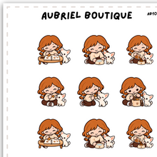 Load image into Gallery viewer, BECKY PET CARE (dog), planner stickers — AB1068
