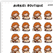 Load image into Gallery viewer, BECKY PET CARE (cat), planner stickers — AB1069

