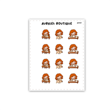 Load image into Gallery viewer, BECKY CASH STUFFING, planner stickers — AB1107
