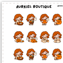 Carica l'immagine nel visualizzatore di Gallery, BECKY HALLOWEEN VIBES, planner stickers — AB1113
