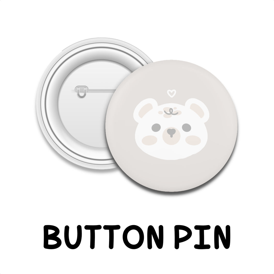 #000 BABY BEAR | BUTTON PIN