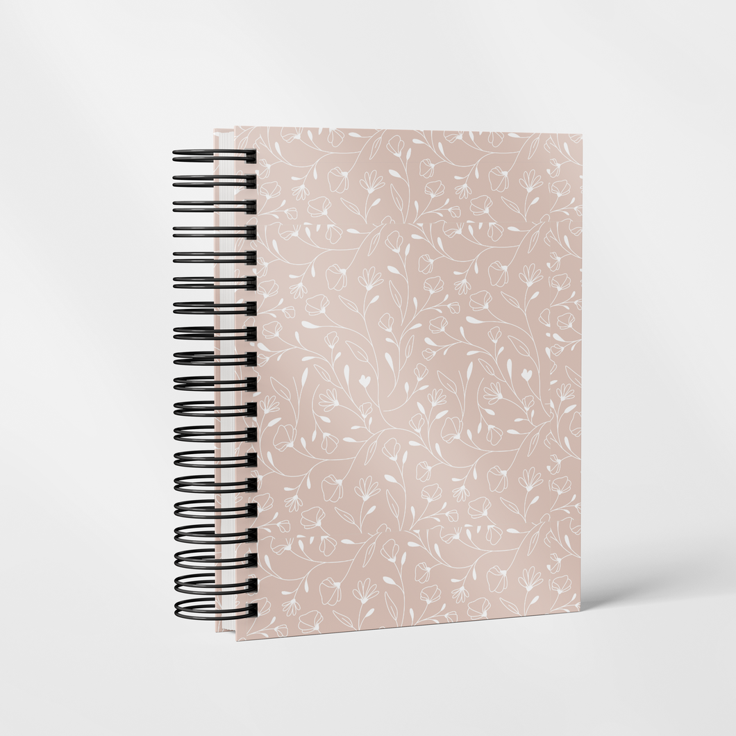 PRE-ORDER | Neutral Flower | B6 Planner