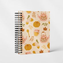 Load image into Gallery viewer, PRE-ORDER | Tea and Pumpkin | B6 Notebook
