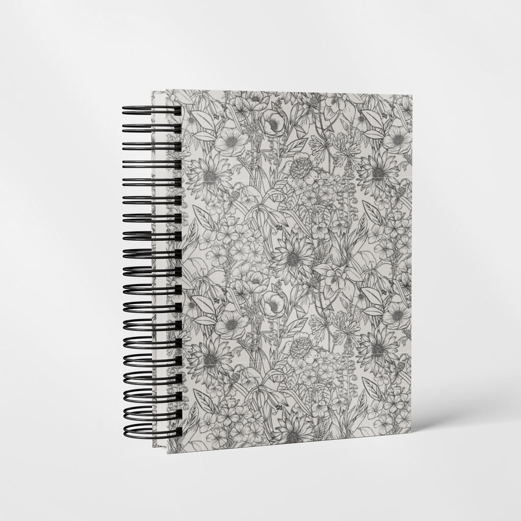 PRE-ORDER | Neutral Flowers | B6 Planner