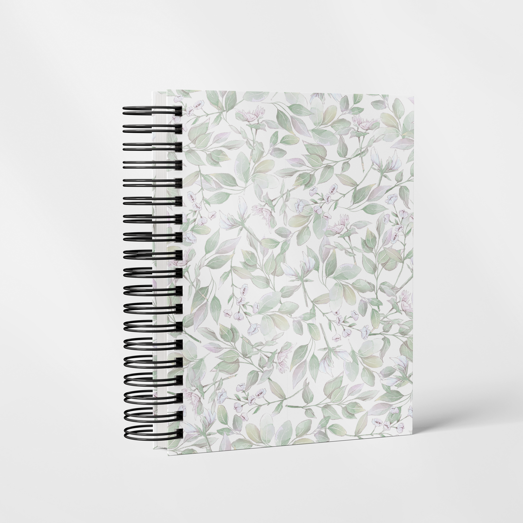 PRE-ORDER | Green Flower| B6 Notebook