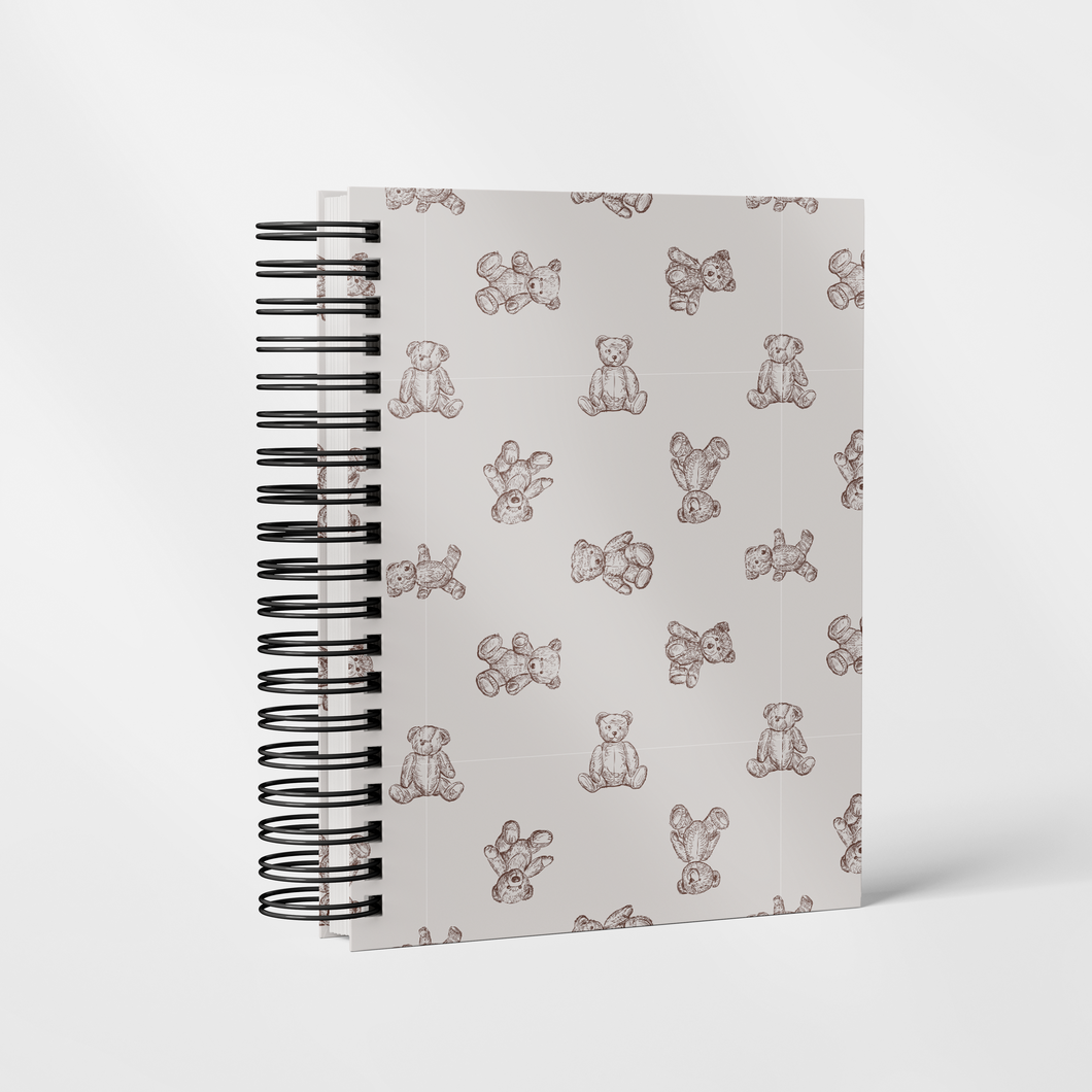 PRE-ORDER | Vintage Bear | B6 Notebook