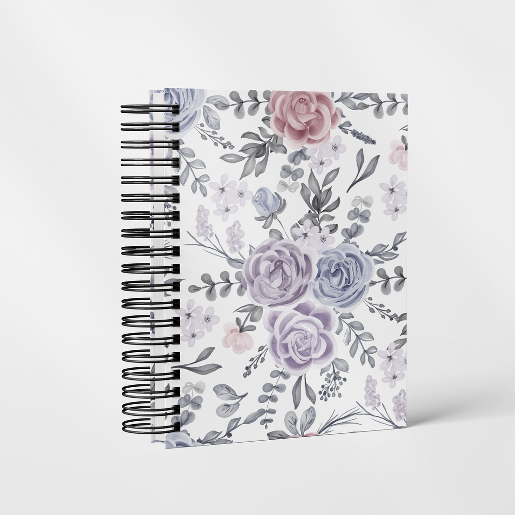 PRE-ORDER | Violet Flowers | B6 Planner