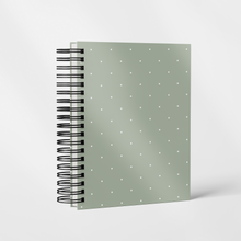 Load image into Gallery viewer, PRE-ORDER | Green Dots | B6 Notebook
