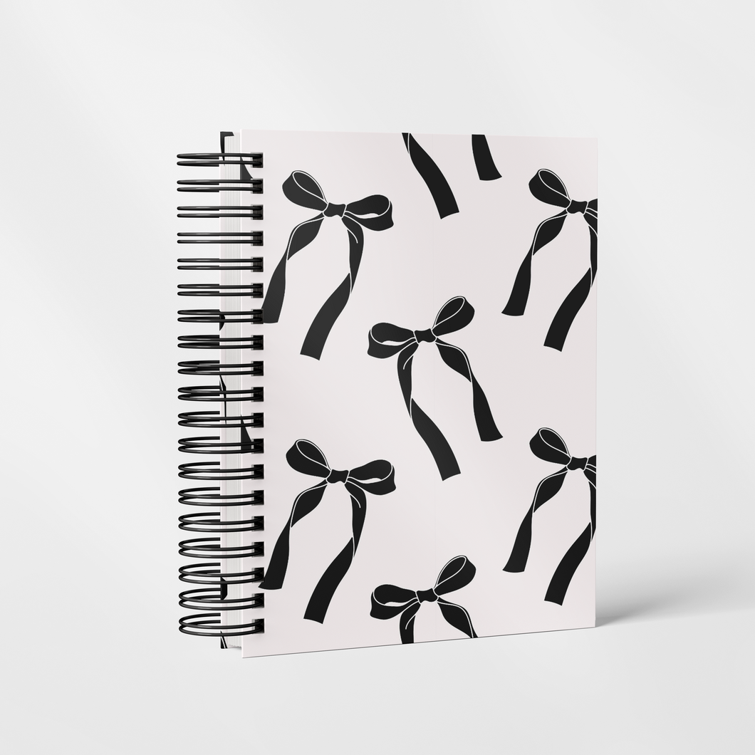 PRE-ORDER | Black Bow | B6 Notebook