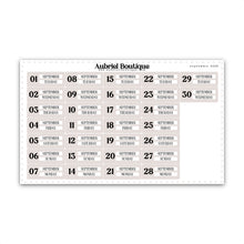 Carica l'immagine nel visualizzatore di Gallery, DAILY STICKERS FOR JOURNALING 2026/2027
