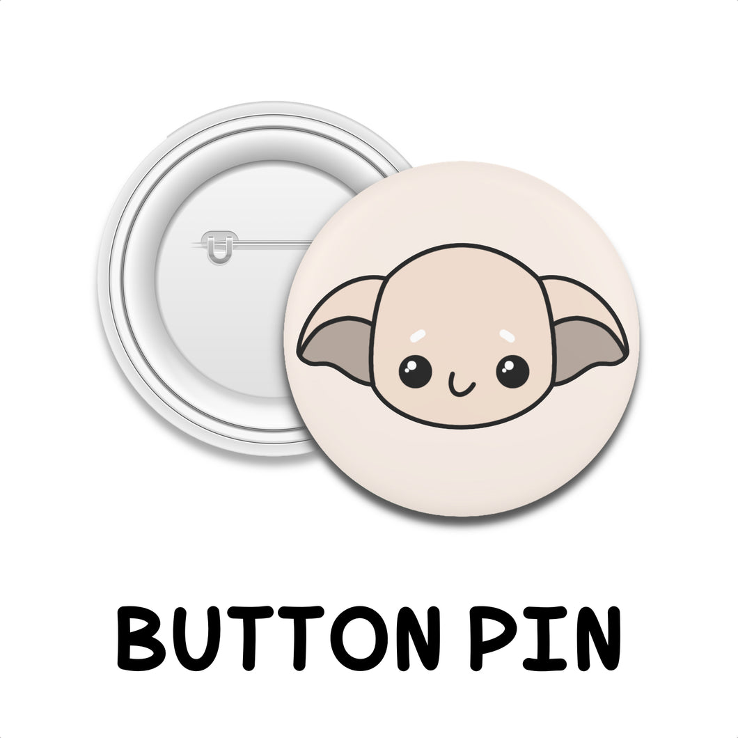 #011 DOBBY | BUTTON PIN