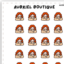 Load image into Gallery viewer, BECKY COZY VIBES, 1.3CM, planner stickers — HM106
