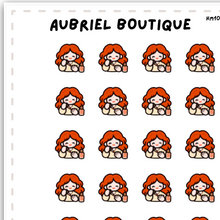 Carica l'immagine nel visualizzatore di Gallery, BECKY NAIL'S DAY, 1.3CM, planner stickers — HM107

