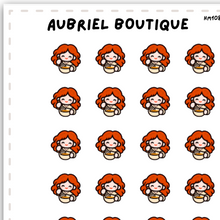Carica l'immagine nel visualizzatore di Gallery, BECKY COOKING, 1.3CM, planner stickers — HM108
