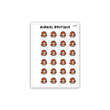 Load image into Gallery viewer, BECKY COFFEE AND MUSIC, 1.3CM, planner stickers — HM110
