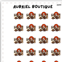 Load image into Gallery viewer, BECKY GAS, 1.3CM, planner stickers — HM111
