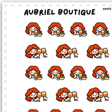 Load image into Gallery viewer, BECKY APERITIVO, 1.3CM, planner stickers — HM113
