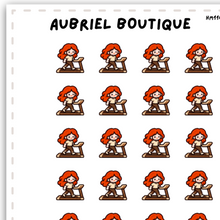 Load image into Gallery viewer, BECKY WORKOUT, 1.3CM, planner stickers — HM116

