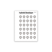 Load image into Gallery viewer, MAPS, planner stickers — HM30
