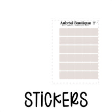 Carica l'immagine nel visualizzatore di Gallery, SQUARE 1CM, planner stickers — HM34
