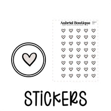 Load image into Gallery viewer, HEART, planner stickers — HM47

