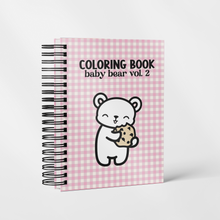 Carica l&#39;immagine nel visualizzatore di Gallery, DIGITAL DOWNLOAD - COLORING BOOK B6 - baby bear vol. 1 &amp; 2
