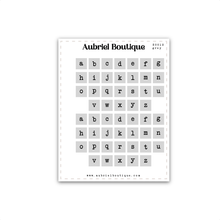 Load image into Gallery viewer, ANONYMOUS NEWSPAPER LETTERS, planner stickers
