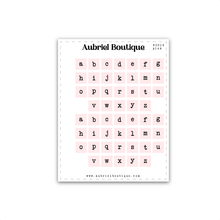 Load image into Gallery viewer, ANONYMOUS NEWSPAPER LETTERS, planner stickers
