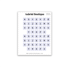Load image into Gallery viewer, ANONYMOUS NEWSPAPER LETTERS, planner stickers
