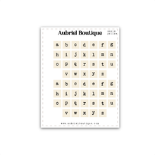 Load image into Gallery viewer, ANONYMOUS NEWSPAPER LETTERS, planner stickers
