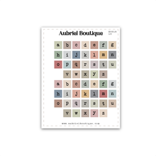 Load image into Gallery viewer, ANONYMOUS NEWSPAPER LETTERS, planner stickers — S0015
