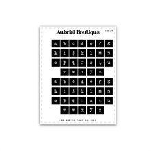 Load image into Gallery viewer, ANONYMOUS NEWSPAPER LETTERS, planner stickers
