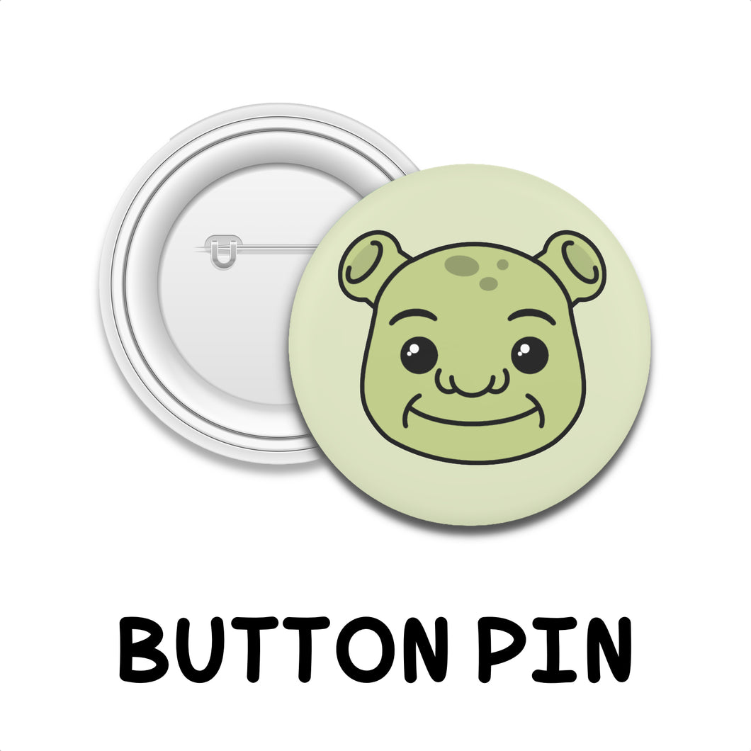 #009 SHREK | BUTTON PIN