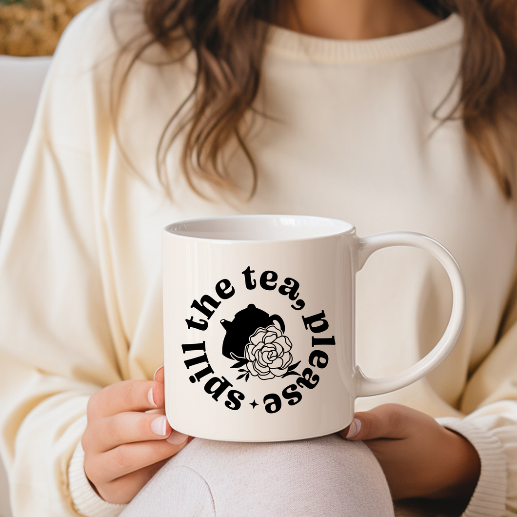 SPIILL THE TEA MUG 425ml/15oz