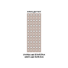 Load image into Gallery viewer, WEEKLY STRIPS, 2027 palette, other colors to select
