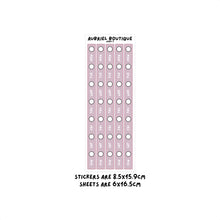 Carica l'immagine nel visualizzatore di Gallery, WEEKLY STRIPS, hobo palette, other colors to select
