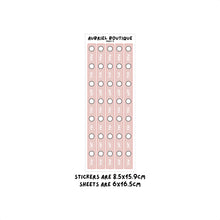 Carica l'immagine nel visualizzatore di Gallery, WEEKLY STRIPS, basic palette, other colors to select
