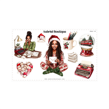 Carica l&#39;immagine nel visualizzatore di Gallery, LETTER TO SANTA, journaling stickers

