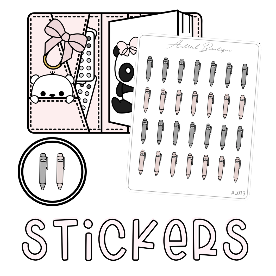 PEN — stickers — A1013