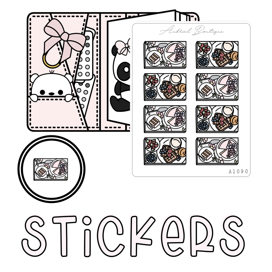 FOOD TIME — stickers — A1090