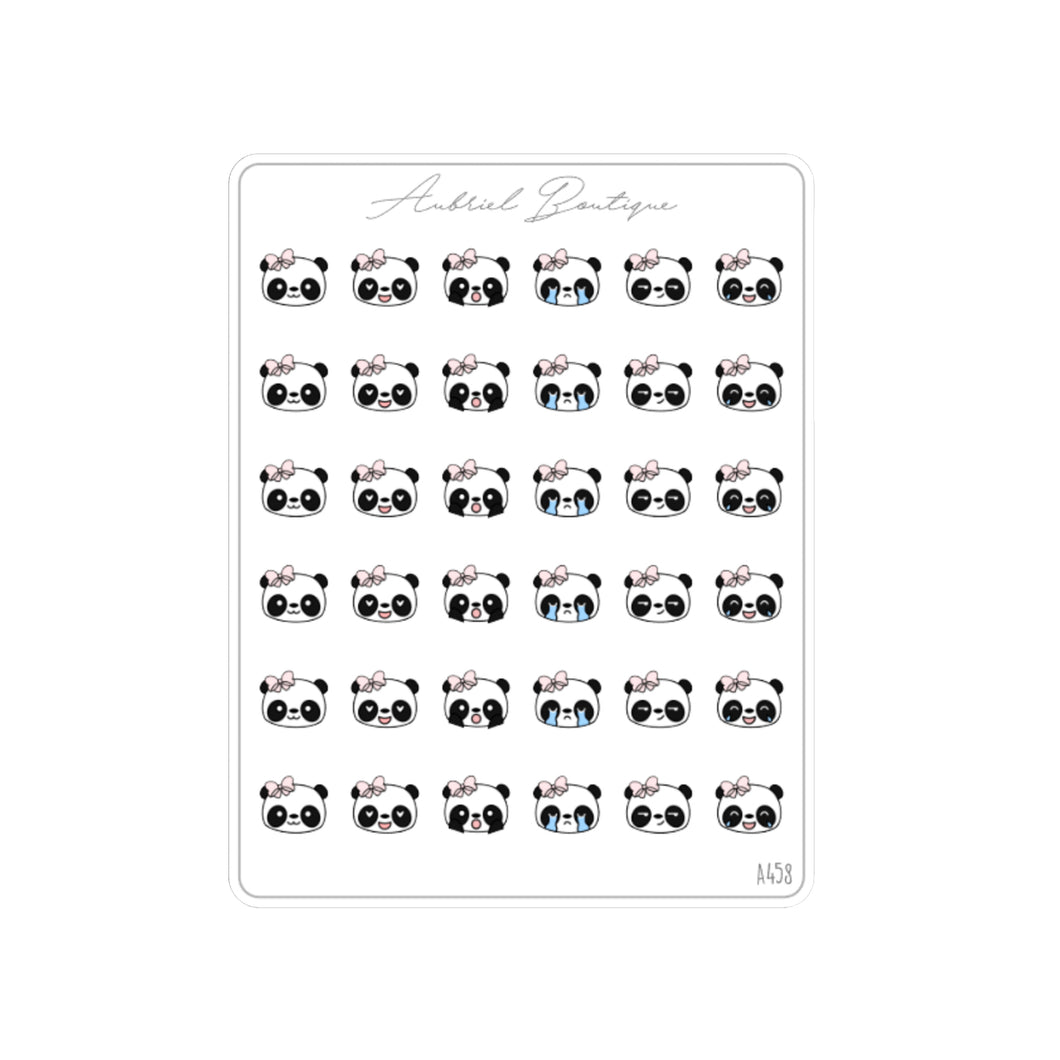 EMOTI PANDA 01 — stickers — A458