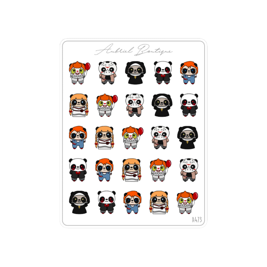 HORROR MOVIE — stickers — A473