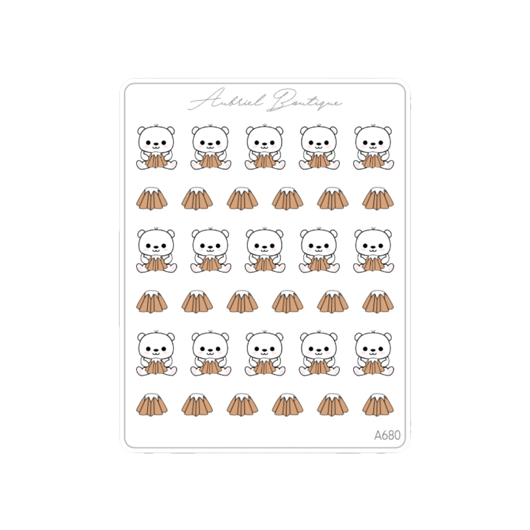 PANDORO AD BABY BEAR — stickers — A680