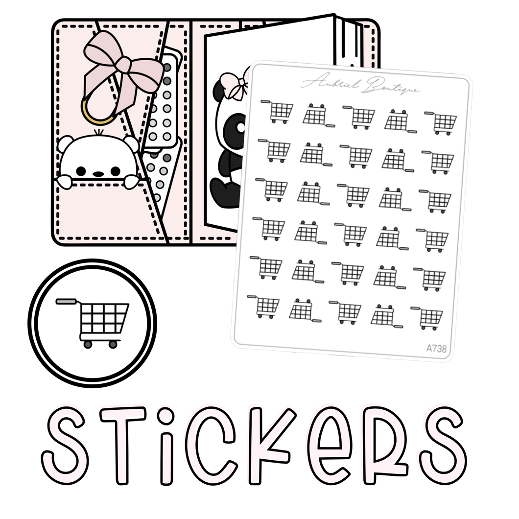 GROCERIES — stickers — A738