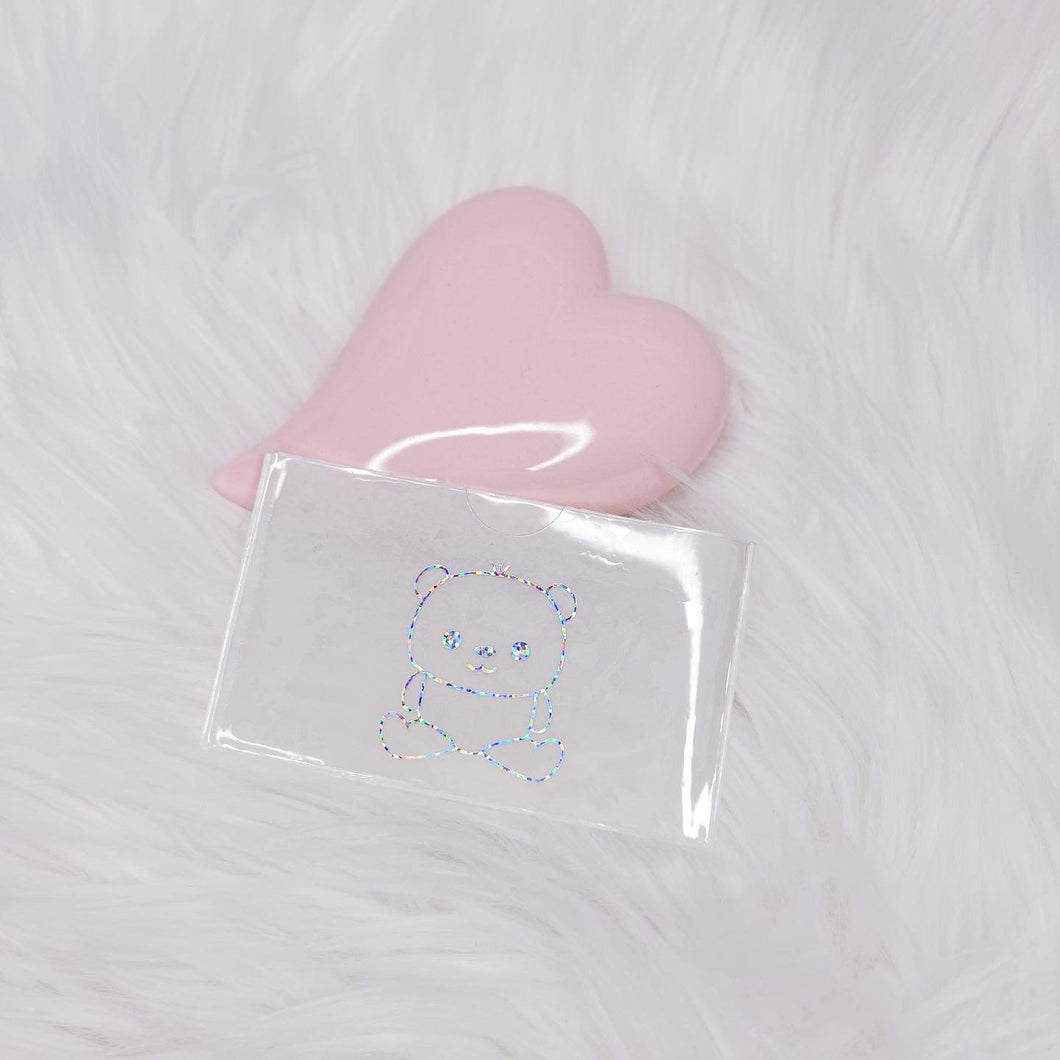 BABY BEAR - CLEAR ADHESIVE STICKY POCKET