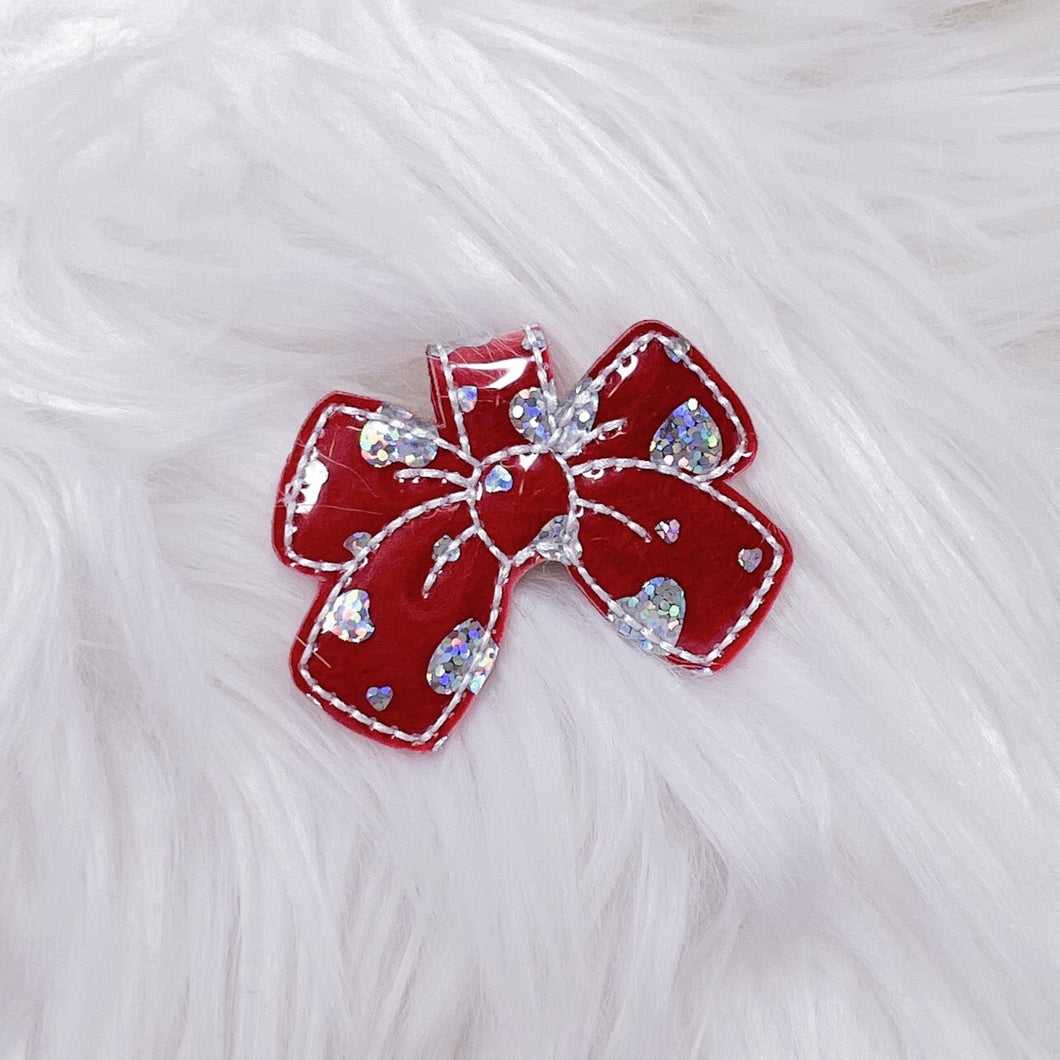 VALENTINE'S DAY JELLY HEART - BOOKMARK BOW MAGNETIC