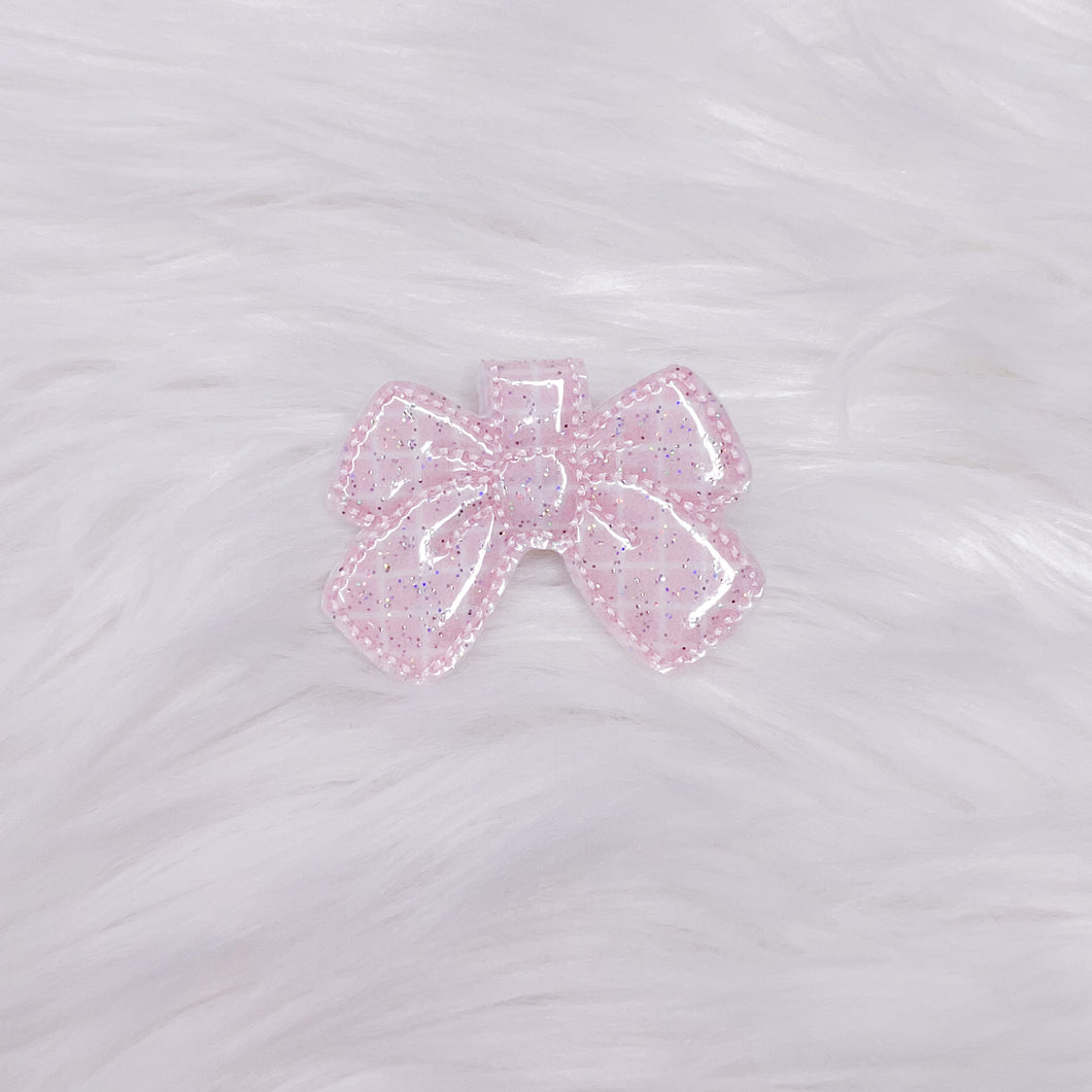 PINK GLITTER - BOOKMARK BOW MAGNETIC