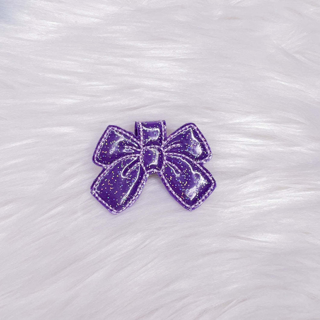 PURPLE - BOOKMARK BOW MAGNETIC